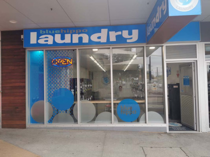 Blue-Hippo-Laundry-Ascot-Vale-Laundromat-Front