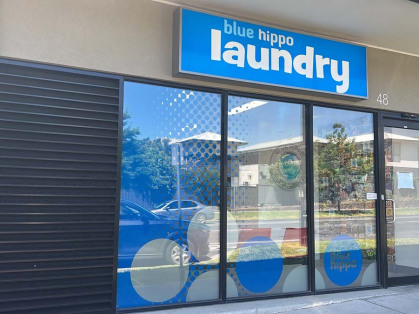 Laundromat-Mernda-Blue-Hippo-Laundry-Front-Entry