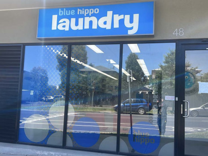 Laundromat-Mernda-Blue-Hippo-Laundry-Front