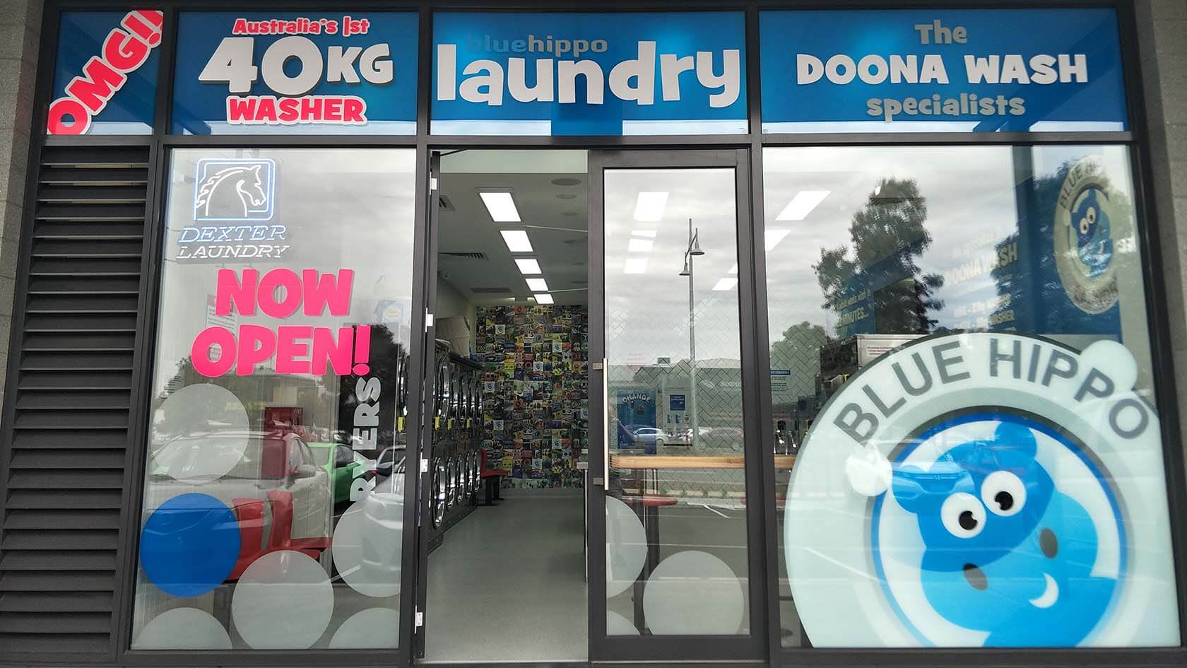 Blue Hippo, Laundromat Near Me, Melbourne Coin Laundry Service